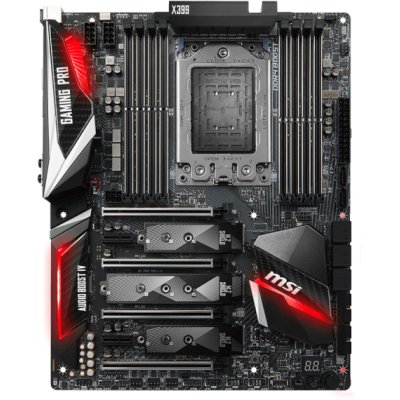 материнская плата MSI X399 Gaming Pro Carbon AC
