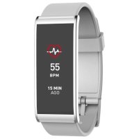 Фитнес браслет MyKronoz ZeFit4HR White-Silver