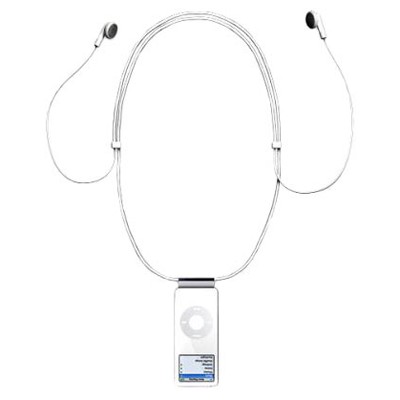наушники Apple iPod nano Lanyard Headphones MA093G-A