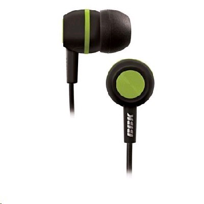 наушники BBK EP-1230S Black/Green