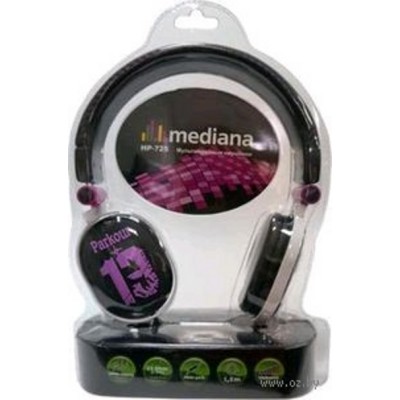 наушники Mediana EP-725 Black/Purple