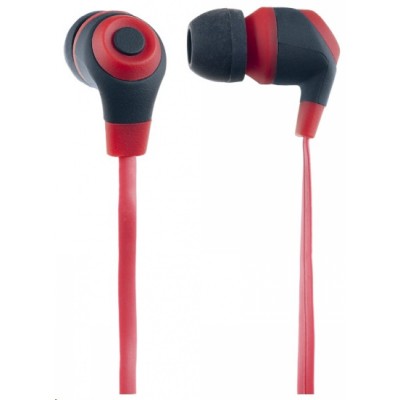 наушники Perfeo PF-RUB-RED-BLK