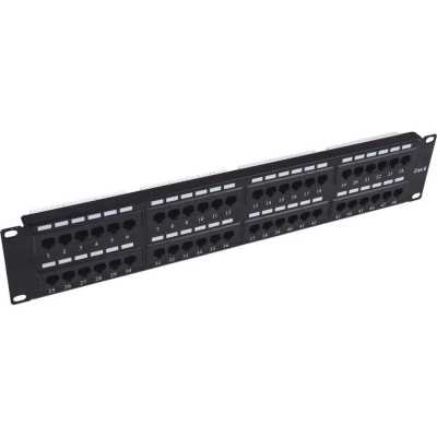 патч-панель Neomax NM-PP-2U48P-UC5E-D-108-BK