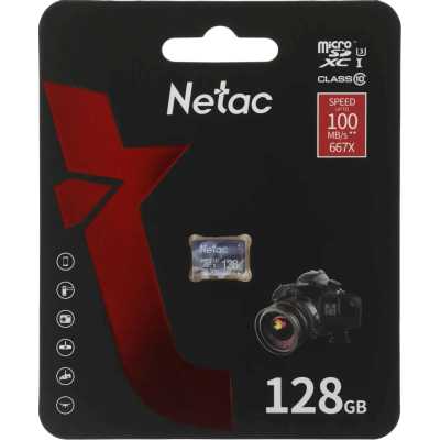 карта памяти Netac 128GB NT02P500ULT-128G-S