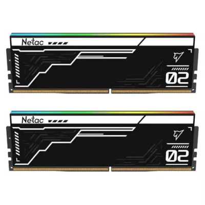 Оперативная память Netac Shadow II RGB Black NTS2D5P64DP-32K