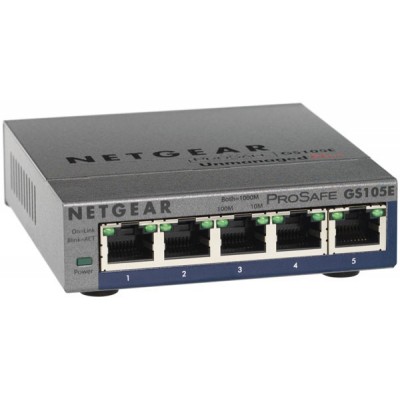 коммутатор NetGear GS105E-200PES