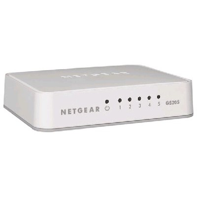 коммутатор NetGear GS205-100PES