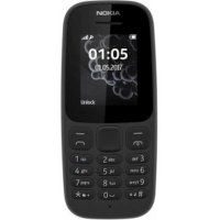 Мобильный телефон Nokia 105 Dual sim Black