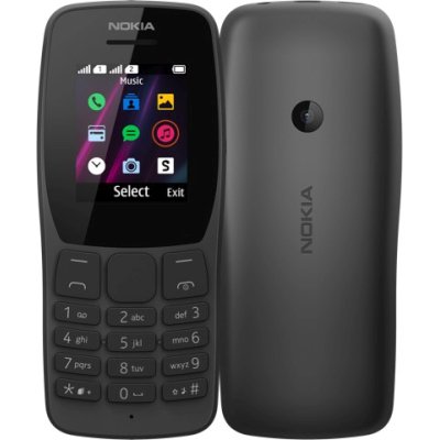 мобильный телефон Nokia 110 Dual sim Black