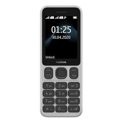 мобильный телефон Nokia 125 Dual sim White