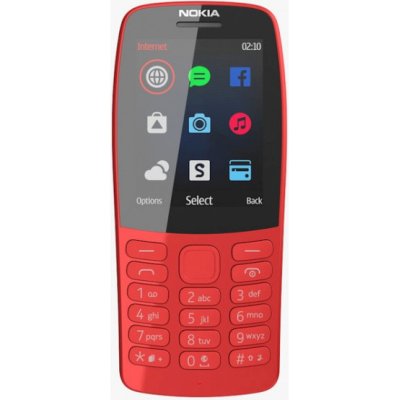 мобильный телефон Nokia 210 Dual sim Red