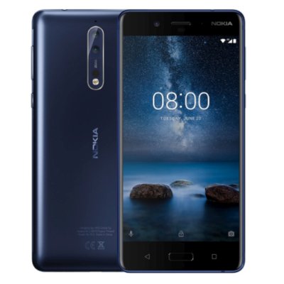 смартфон Nokia 8 Dual sim Glossy Blue