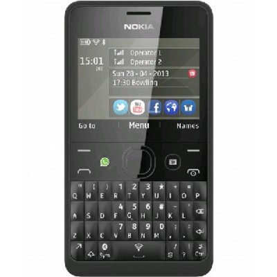 смартфон Nokia Asha 210 Dual sim Black