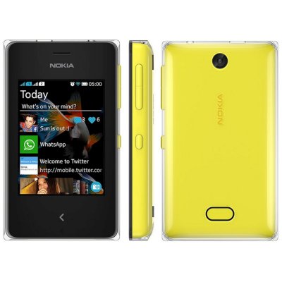 Смартфон Nokia Asha 500 Yellow