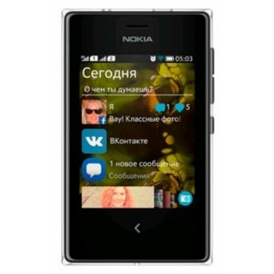 смартфон Nokia Asha 503 Dual sim Black