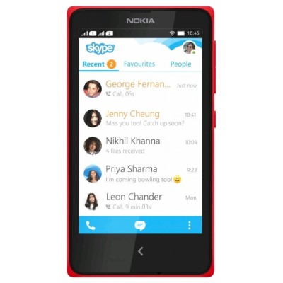 смартфон Nokia X Dual sim Red