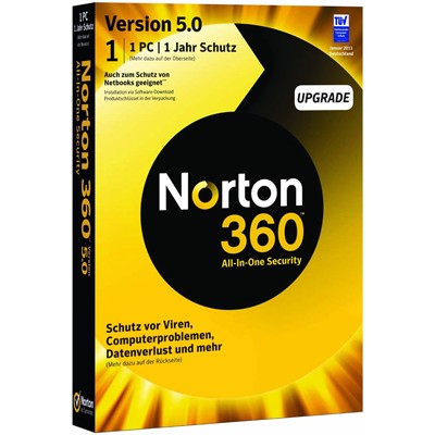 антивирус Norton 360 5.0 Russian 1 User 3Licence MM 21214709