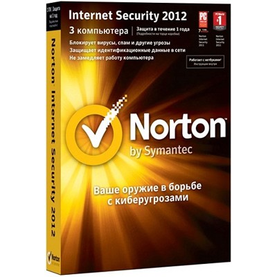антивирус Norton Internet Security 2012 Russian 1 User 3Licence MM 21214740