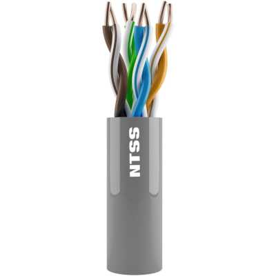 Витая пара NTSS NTSS-IN-UTP4-6-LSZH-GY