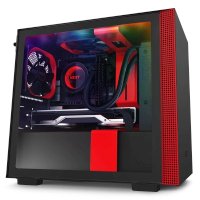NZXT H210i Black-Red