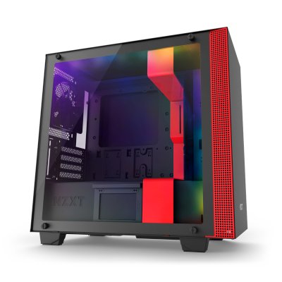 корпус NZXT H400i Black-Red