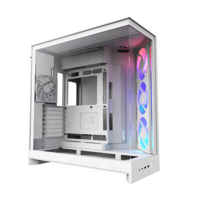 Корпус NZXT H9 Flow RGB White