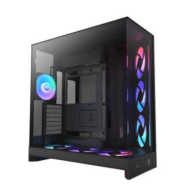 Корпус NZXT H9 Flow RGB+ Black
