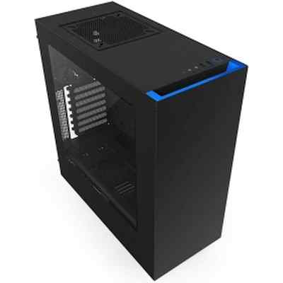 корпус NZXT S340 Black-Blue CA-S340MB-GB