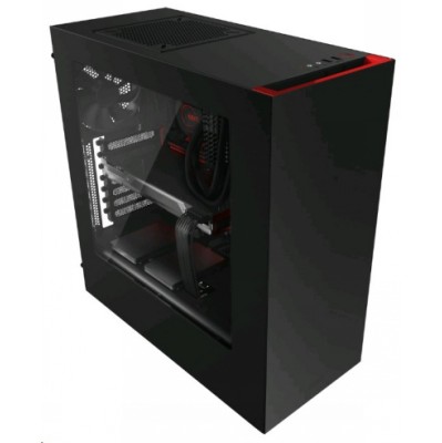 корпус NZXT S340 Black-Red