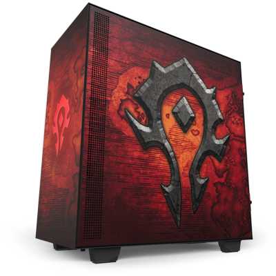корпус NZXT World of Warcraft - WoW Horde limited edition CA-H510B-WH