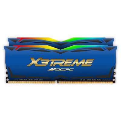 Оперативная память OCPC X3 RGB Blue Label MMX3A2K16GD432C22BU