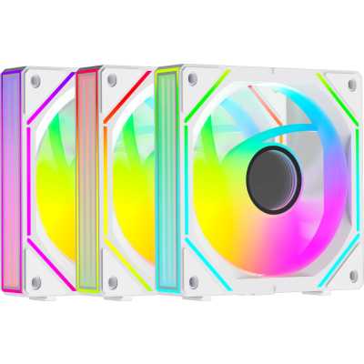 Кулер Ocypus Gamma F12 UNI White ARGB Reverse Blade 3 in 1