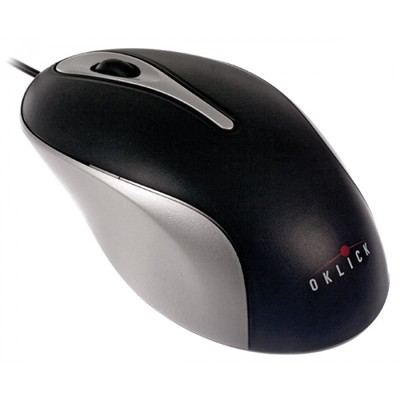 мышь Oklick 143M Grey-Black