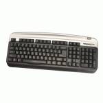 Клавиатура Oklick 300M Black-Silver