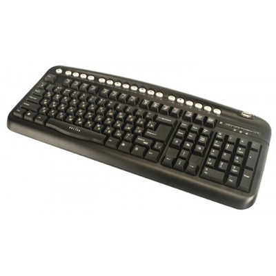 клавиатура Oklick 320M Black
