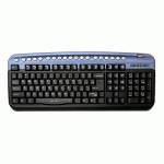 Клавиатура Oklick 320M Black-Blue
