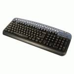 Клавиатура Oklick 320M PS/2+USB+USB Black-Silver