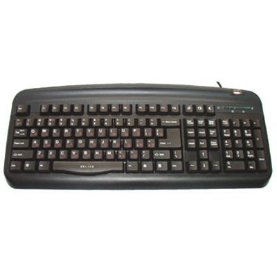 клавиатура Oklick 330M PS/2+USB+USB Black