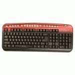 Клавиатура Oklick 330M PS/2+USB+USB Black-Red