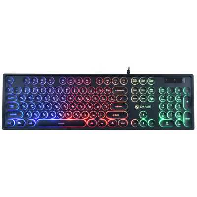клавиатура Oklick 410MRL Black
