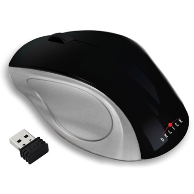 мышь Oklick 412SW Black-Silver