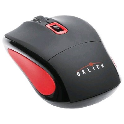 мышь Oklick 425MW Black-Red