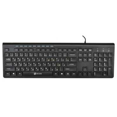 клавиатура Oklick 480M Black