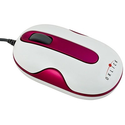 мышь Oklick 505S Pink-White