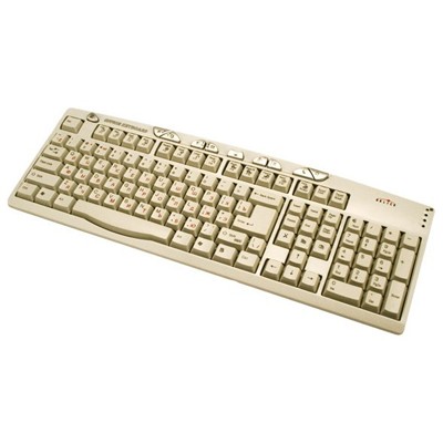 клавиатура Oklick 510S PS/2+USB White