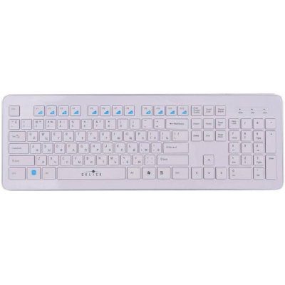 клавиатура Oklick 540S White