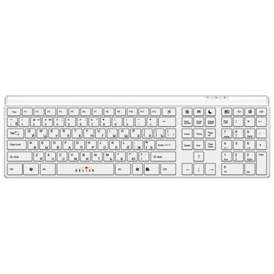 клавиатура Oklick 560S USB White