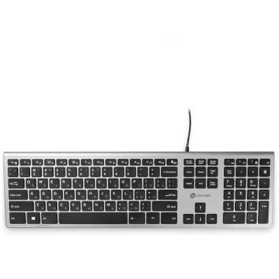 клавиатура Oklick 890S USB Grey