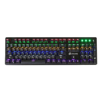 клавиатура Oklick 990G Rage Black