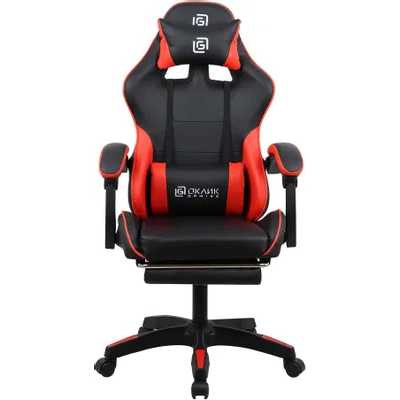 Игровое кресло Oklick Camper Black/Red